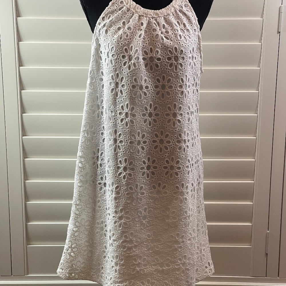 Jack Halter style eyelet dress NWOT